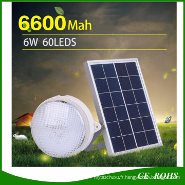 Nouveau Solaire Plafond 60LED 6 W Super Lumineux En Plein Air Jardin Plafond Lampes de Plafond Long Temps de Travail Lumières pour Yard Maison